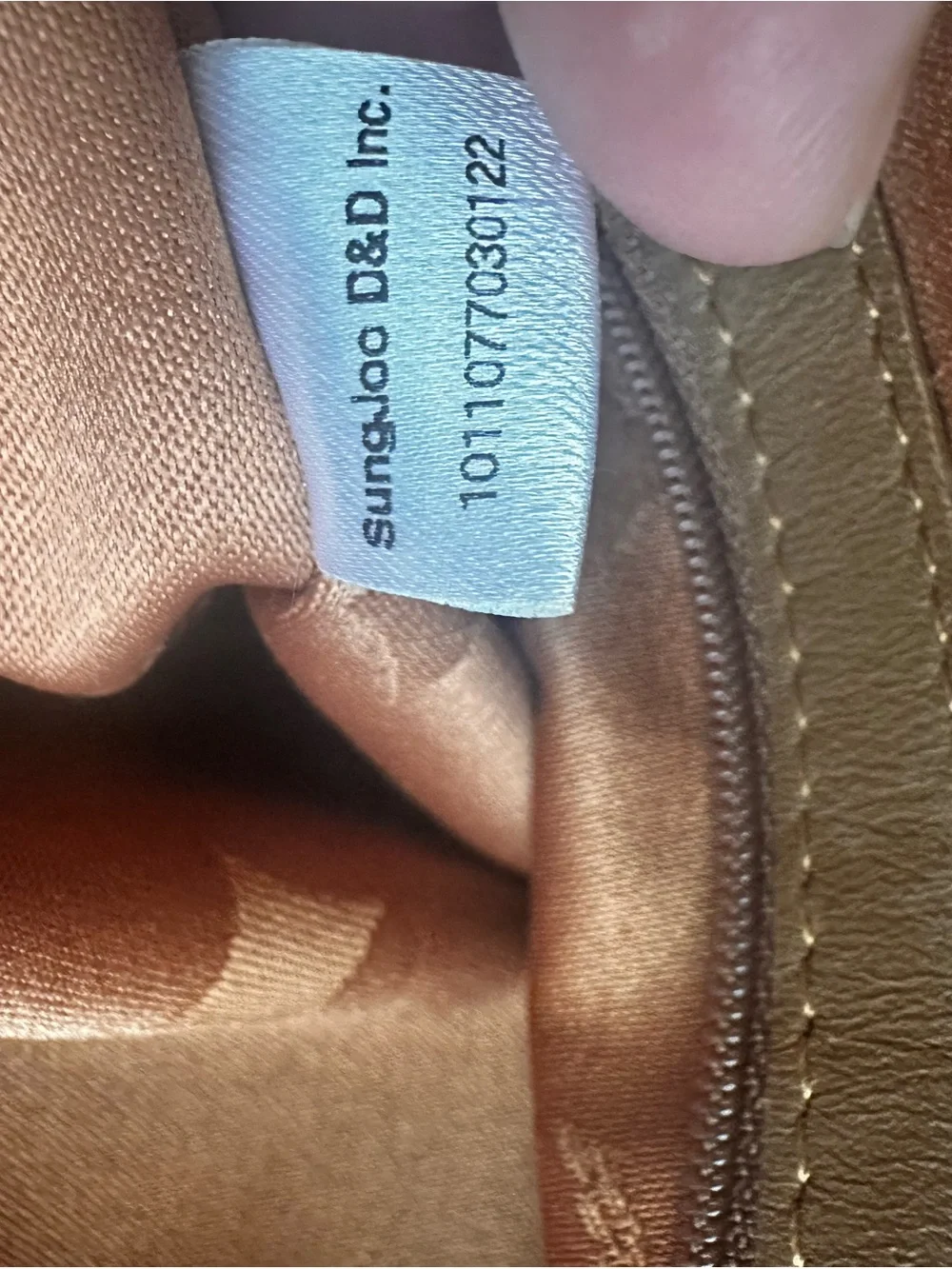 MCM Visetos Cognac Logo Satchel with Brown Trim